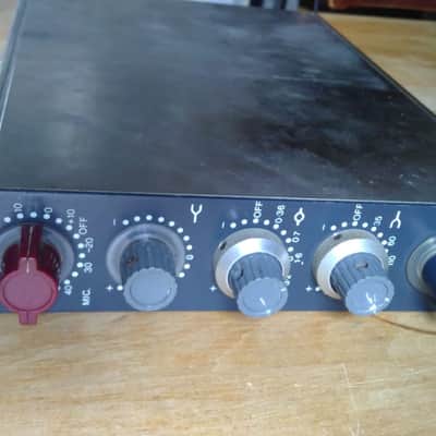 Neve 1073 Mic / Line Input Module with 3-Band EQ 1970s - RAF Blue Grey image 3