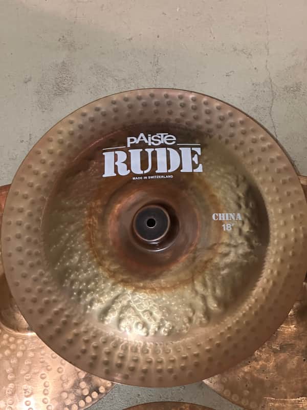 Paiste 18" RUDE China Cymbal image 1