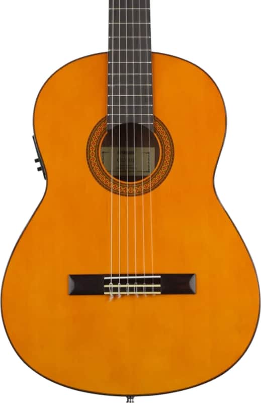 Yamaha CGX102 Acoustic-Electric Classical Guitar, Spruce Top image 1