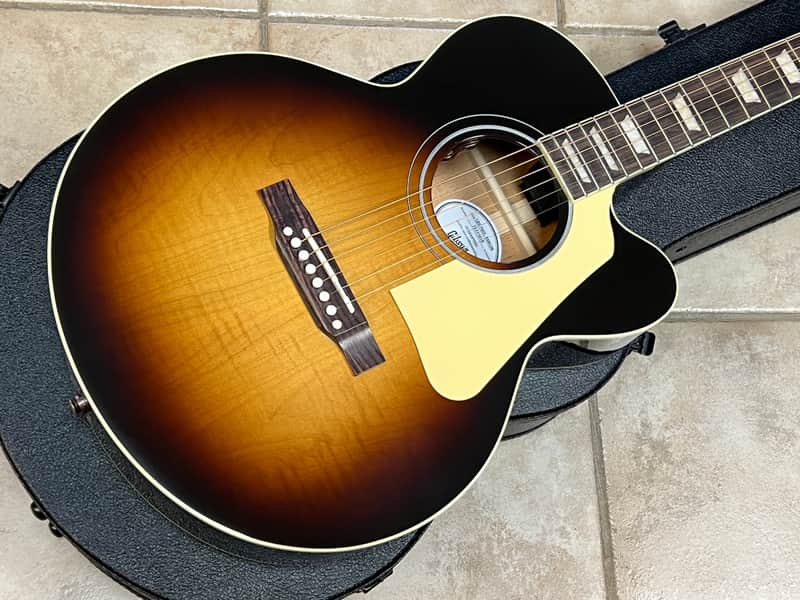 2025 Gibson Les Paul Parlor Acoustic-Electric Guitar Vintage Sunburst image 1