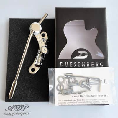 Duesenberg LES TREM II Chrome Tremolo for Les Paul / SG....  guitar. TM85C image 3