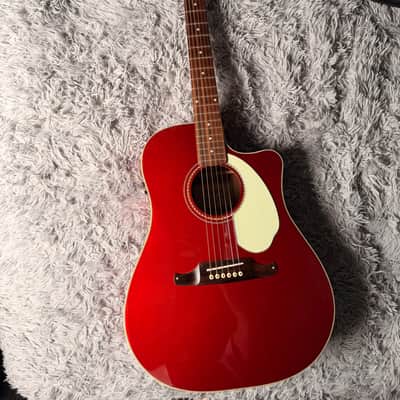 Fender Sonoran™ SCE, Candy Apple Red with Matching Headstock image 1