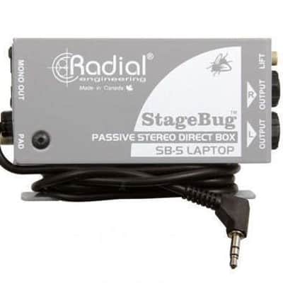 Radial StageBug SB-5 1-channel Passive Laptop Direct Box image 1