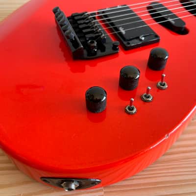 Vester Stage Series Bolt on Jackson Soloist Charvel MOD4 clone 1980s - Red in Very Good Condition image 4