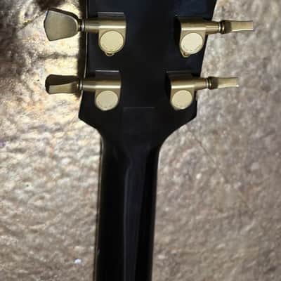 Orville by Gibson Les Paul Custom Ebony with Rosewood Fretboard 1990 - HB-R & HB-L pickups image 7