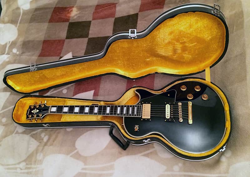 Yamaha LP800C Les Paul Custom '80s Vintage Black | Reverb