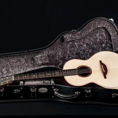 Lowden S-50 Madagascar Rosewood and Adirondack Spruce with Bevel and Leaf Inlays Used (2023) image 25