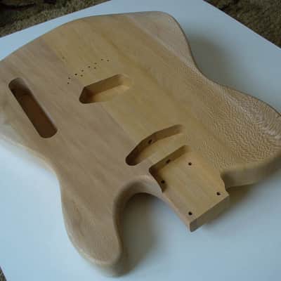 Quarter Sawn American Sycamore T Style Guitar Body for Telecaster® Neck Made in USA image 3