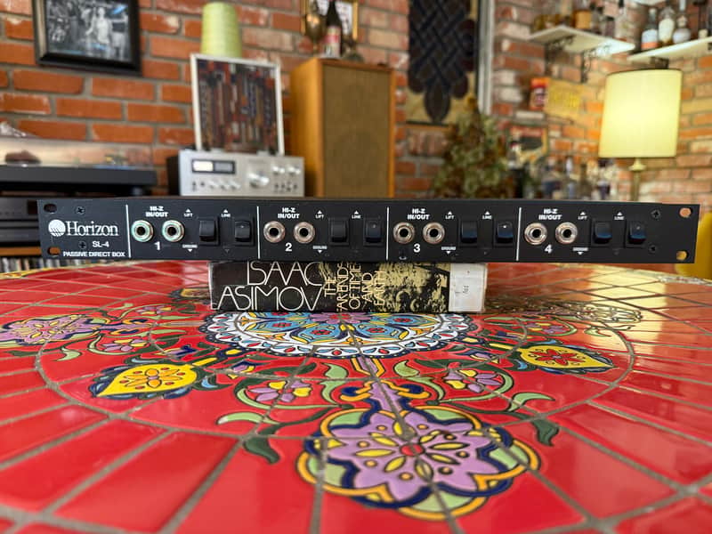 Horizon SL-4 Passive Four Channel Rack Mount DI Box Mid 90's - Black image 1