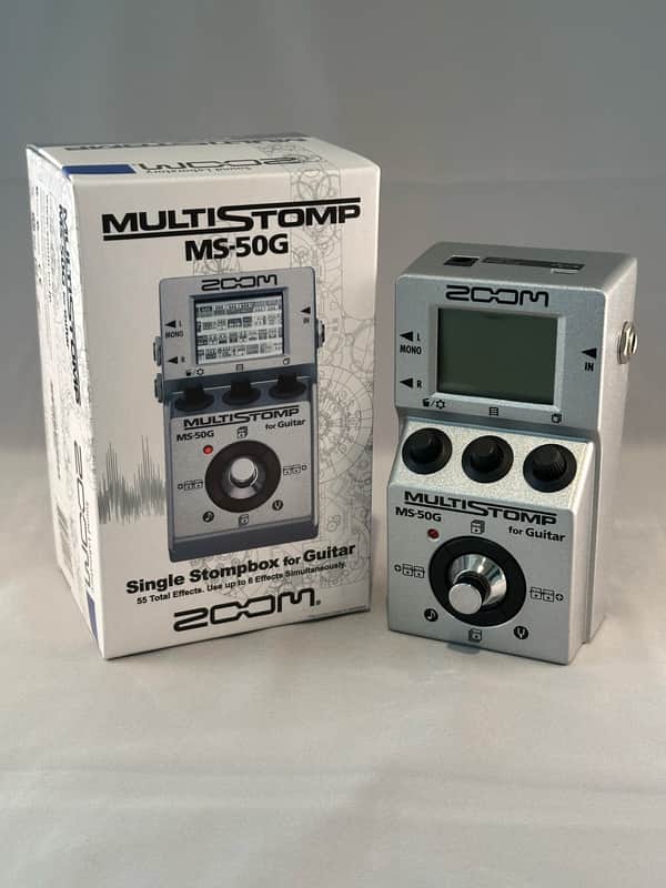Zoom MS-50G MultiStomp 2012 - 2023 - Silver image 1
