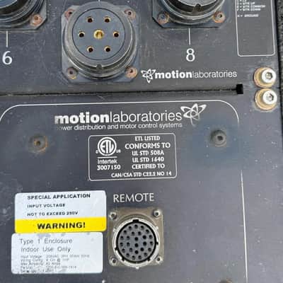 (16) 1 TON CM MOTORS W/(2) MOTION LAB DISTRO & REMOTE PACKAGE (2 IN A CASE) THS image 10