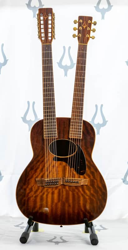 Daion THE '80W Doubleneck (6/12 String) Acoustic Early 1980s - Serial 103369 image 1