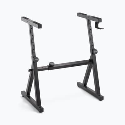 On‑Stage Single Tier Z Keyboard Stand - Black w/ Adjustable Height/Width image 1