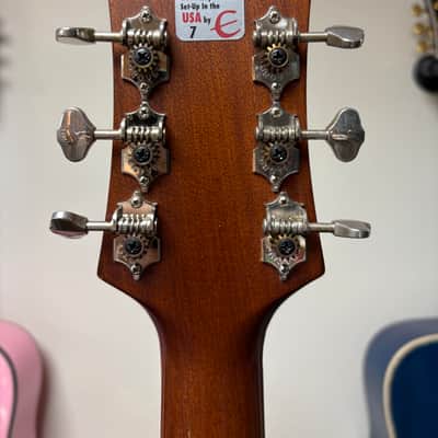 Epiphone Masterbilt Spruce Mahogany Natural Satin Acoustic Guitar New Strings image 14