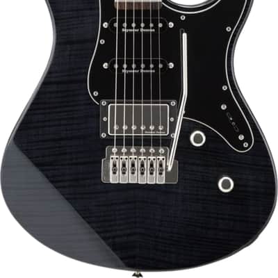 Yamaha PAC612VIIFM Pacifica Electric Guitar, Rosewood Fingerboard, Translucent Black image 1