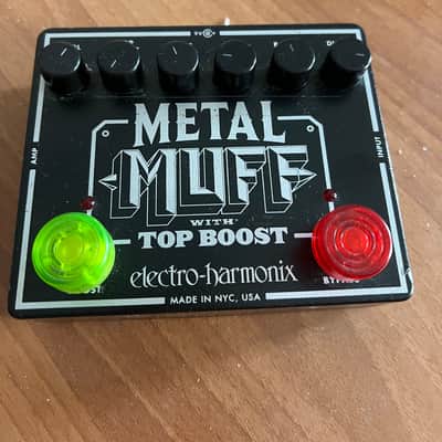 Electro-Harmonix Metal Muff Distortion with Top Boost 2006 - Present - Black image 2