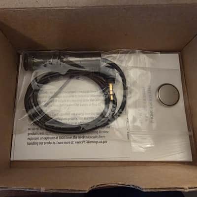 LR Baggs M1A Active Soundhole Pickup with Volume Control 2010s - White image 3