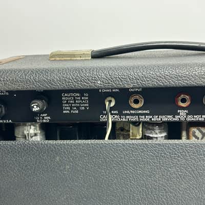 1982 Fender Super Champ 18-Watt 1x10" Guitar Combo - first year! Old tubes -Ratt-iCal tone Fender Super Champ 18-Watt 1x10" Guitar Combo 1982 - 1986 - Black image 3