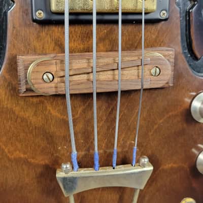 1970's Cameo  Deluxe Violin Bass With OHSC Luthier Project image 11
