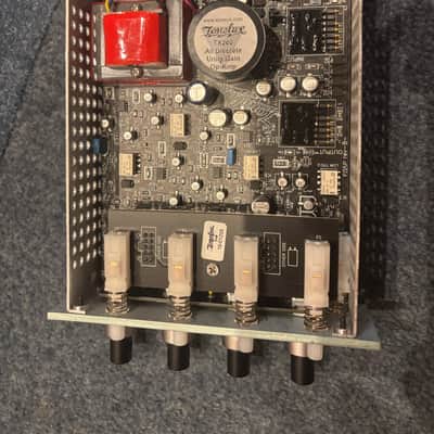 Tonelux EQ5P 500 Series Discrete Parametric Equalizer Module 2010s - Green image 2
