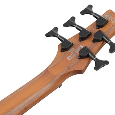 Ibanez SR Standard 5 String Electric Bass Left Handed - Mahogany Brown Burst Low Gloss (SR505ALMHL) image 3