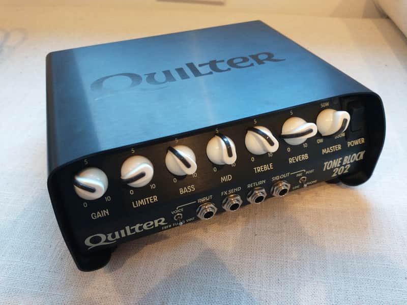 Quilter Tone Block 202 200-Watt Guitar Head 2019 - 2020 - Black