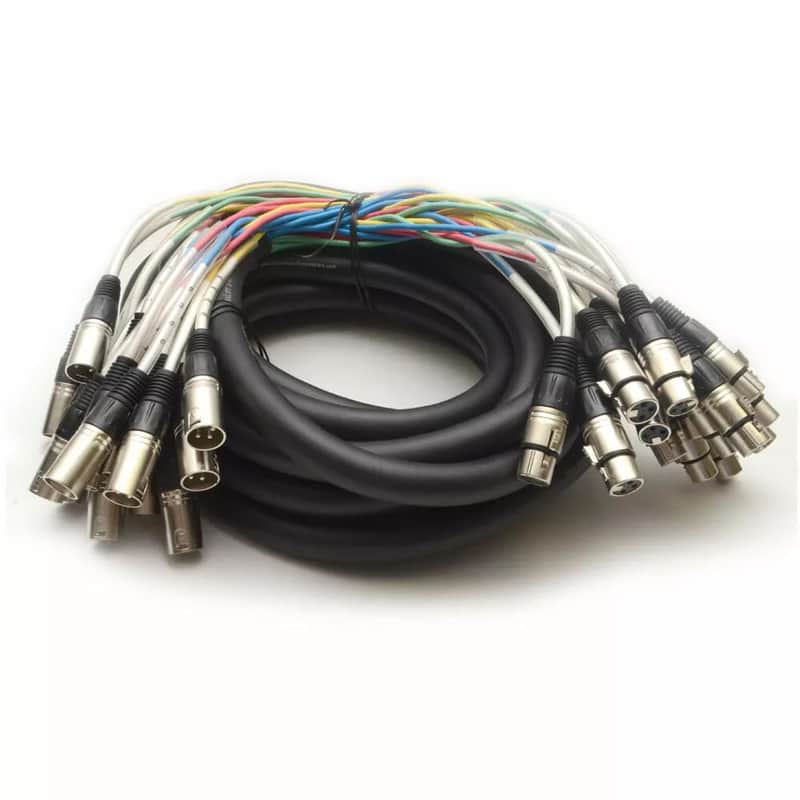 16 Channel Xlr Snake Cable - 25 Feet Pro Extension Stage/Recording image 1