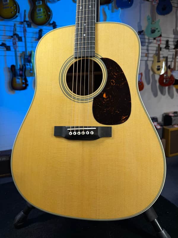 Martin D-28 Standard Series Acoustic Guitar - Natural with Aging Toner FREE PLEK! 970 image 1