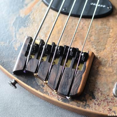 Stradi Symphony Stone 2016, STONE top, titanium frets, great sound and articulation image 3