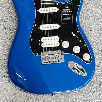 Mint Fender Player II Modified Stratocaster® HSS, Rosewood Fingerboard, Electric Blue image 1