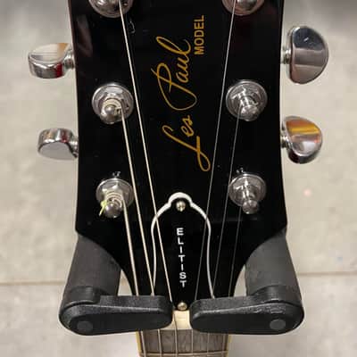 Epiphone Elitist Les Paul 2007 - Amber Burst - Hardshell Case Included image 6