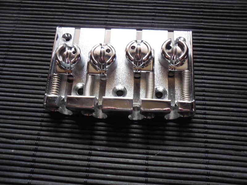 NOS - GOTOH PB AGH511 - 4 Strings Bass Bridge - Japan image 1