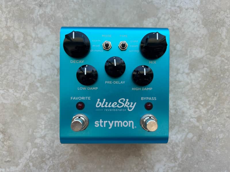 Strymon Blue Sky Reverberator V1 2010 - 2022 - Blue image 1