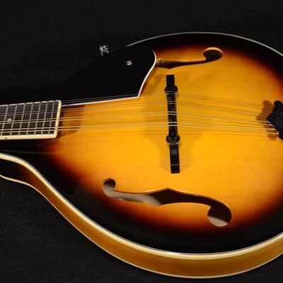 Washburn M1S Americana Series Solid Spruce Top A-Style Maple Back & Sides Mandolin - Gloss Sunburst image 5