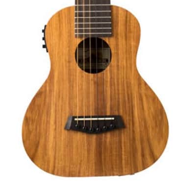 Islander GL6-EQ 6-String Acoustic Electric Baritone Ukulele, Acacia Body image 10