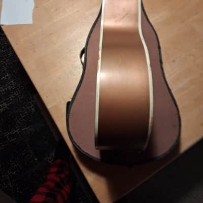 Richter The Plainsman 1/2 size cowboy guitar 1939 - Gold NECK HAS BEEN RESET image 8