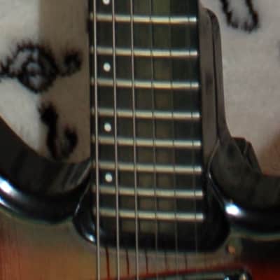 Fury Concord  L-S Jazz Series Thinline Electric Guitar 1974 image 7