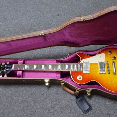 Gibson Custom Shop Les Paul 1960 Reissue LP ROS VOS Electric Guitar w/ OHSC 2016 – Used 2016 - Sunburst image 14
