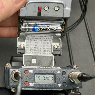 Sennheiser EK3041 + SK5012 / MKEII portable lav wireless system image 3