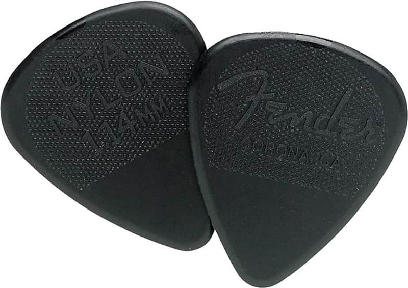 Fender Nylon Picks, 1.14 72 Count 2016 image 1