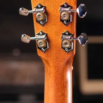 Martin D-17 Dreadnought Acoustic Guitar - Dark Mahogany with Hardshell Case image 6
