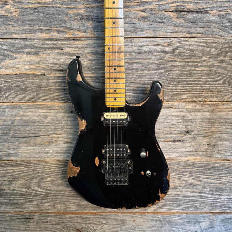 Friedman Cali Aged Guitar - Black (Medium/Heavy Aging) image 1