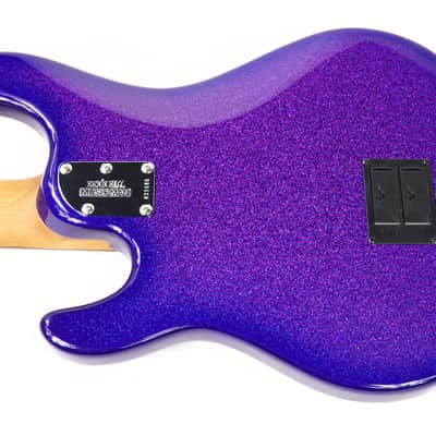 Ernie Ball Music Man StingRay 5HH Special - Violet Sparkle Burst - K09686 image 8