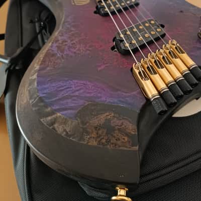 Overload Custom Guitars Themis 6 2025 like NEW fan fret | Reverb