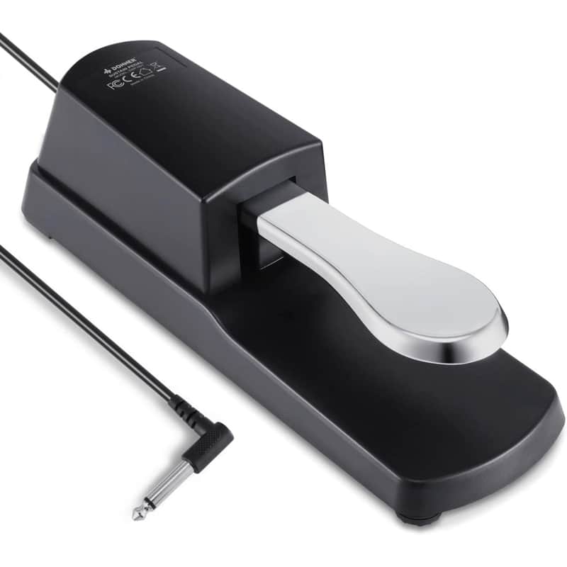 Donner DSP-001 Digital Piano Keyboard Sustain Pedal image 1