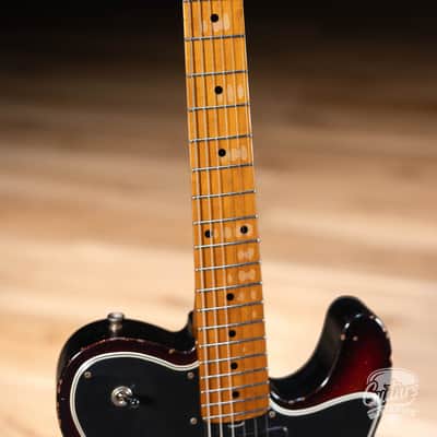 Friedman Vintage T Alder P-90 Guitar w/ Maple Neck – 3-Tone Burst Sparkle image 4