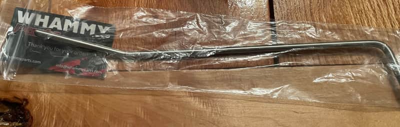 Whammy Parts Kahler 12 inch Tremolo Bar 2022 - Nickel Chrome image 1