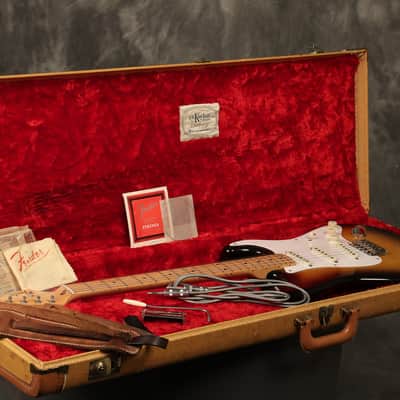 1957 Fender Stratocaster Sunburst image 20