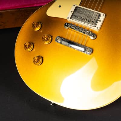 Gibson 1957 Les Paul Standard GT Darkback Lefthand VOS - Goldtop image 18