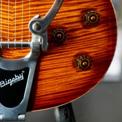 PRS Private Stock Singlecut 245 TM Factory Bigsby Triple Stain McCarty Burst #2951 2010 image 4